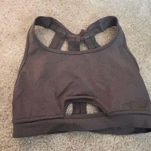 Alphalete sports bra mocha  size med